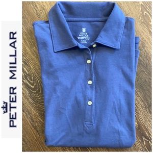 Peter Millar worn once washed look polo Sz large